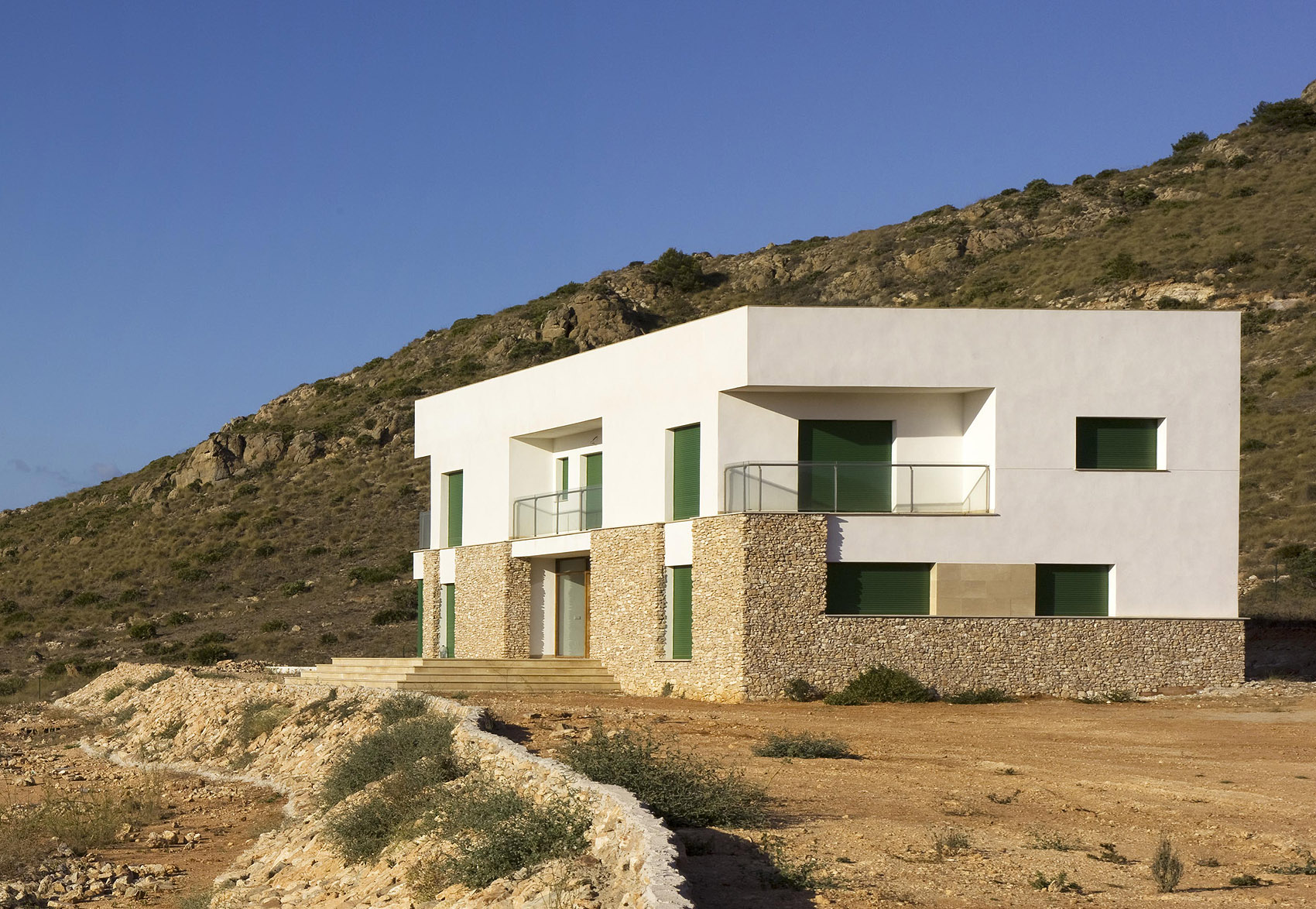 Marcaser - Fachada de casa en piedra