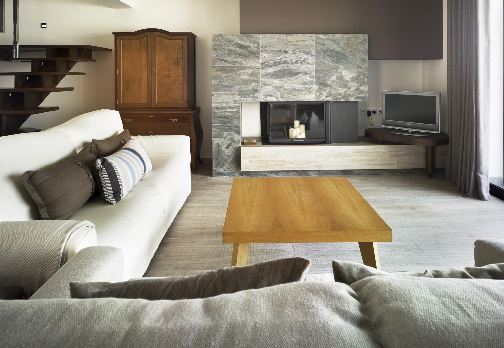 Marcaser - sala de tv reformada